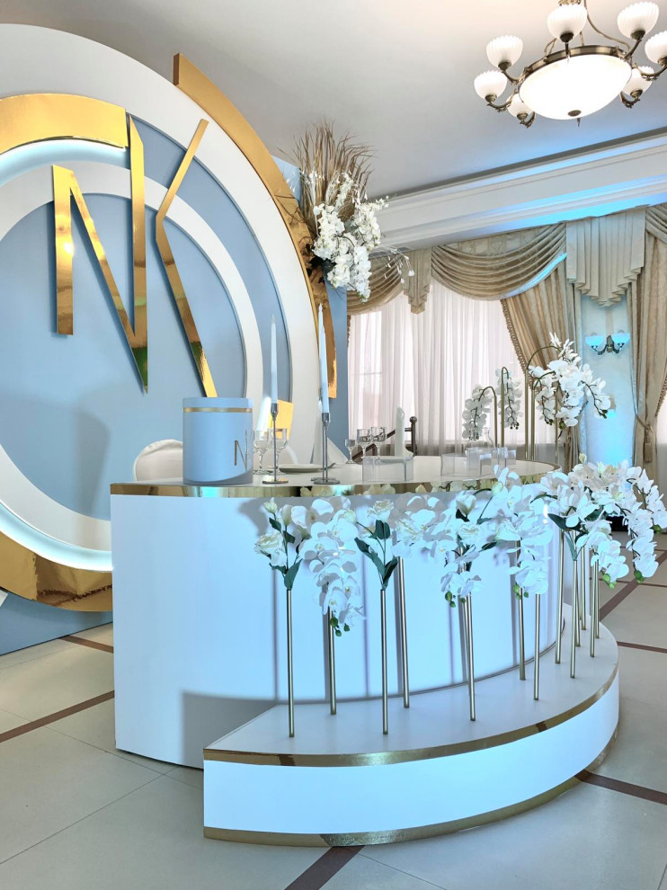 Обложка проекта: оформление свадьбы.