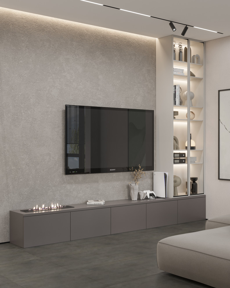 Contemporary home interior for young family