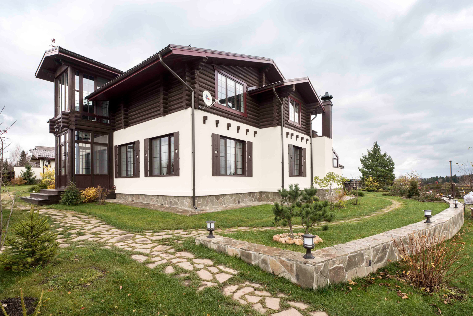 2-ЭТАЖНЫЙ ЗАГОРОДНЫЙ ДОМ "БЕЛАЯ ЛАМА"