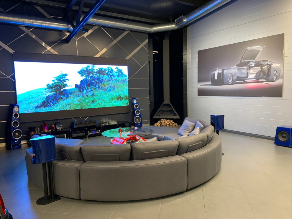 Обложка проекта: Entertainment Area with Dolby Surround 5.1 (upgraded to 7.1)