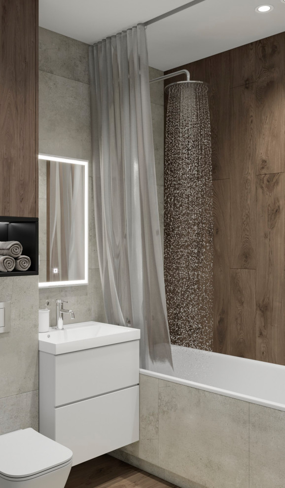 Обложка проекта: Дизайн-проект квартиры в ЖК «Каскад»