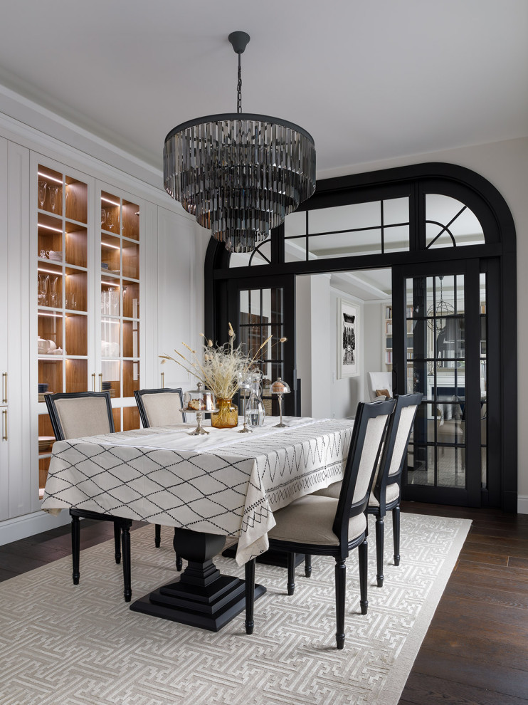 Реализованный проект квартиры 240м², ЖК Смольный проспект