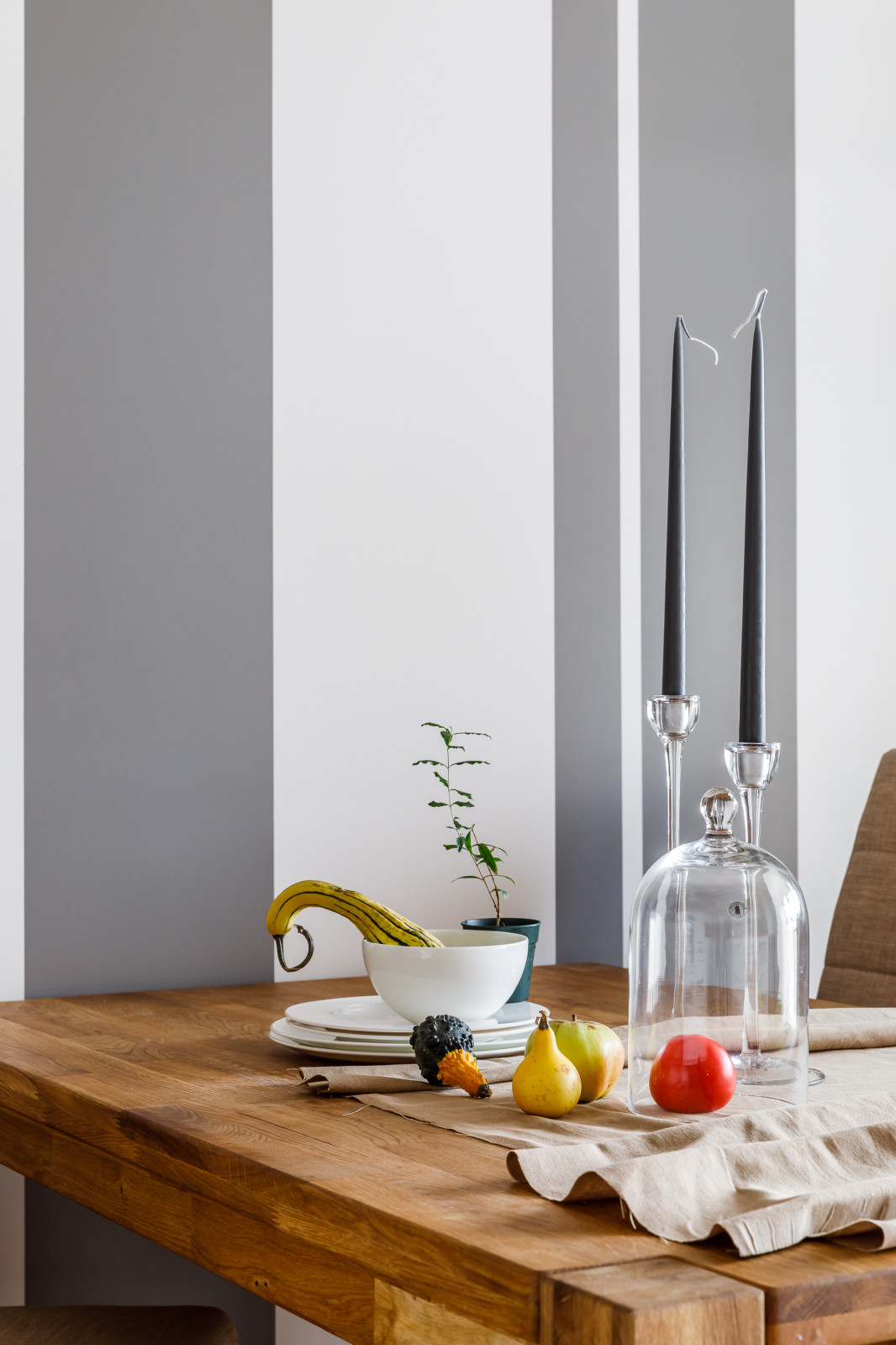 Квартира с фито-стеной и яркими акцентами в Москве