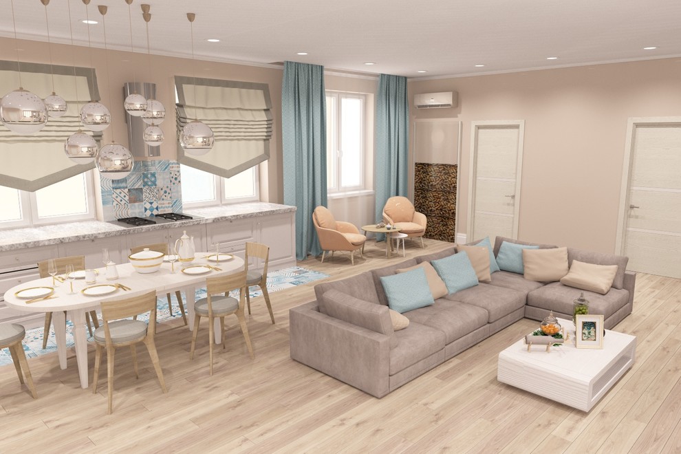 Обложка проекта: Пески Гостиная