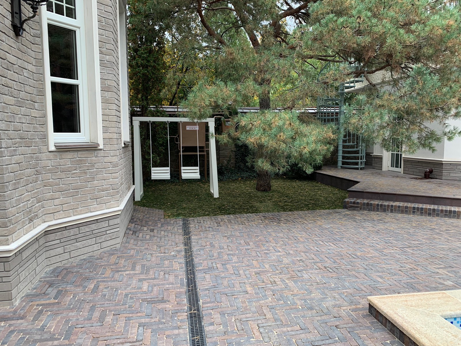 Ландшафт частного участка