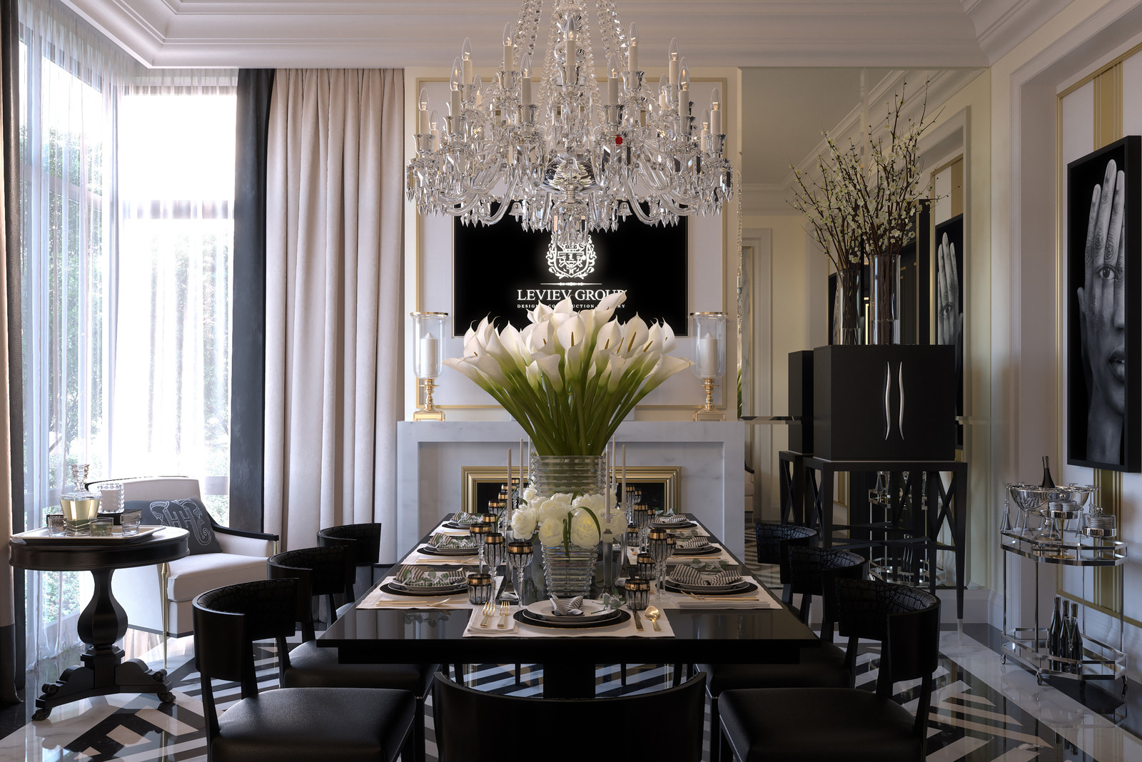 Обложка проекта: Дизайн проект особняка в Серебряном бору