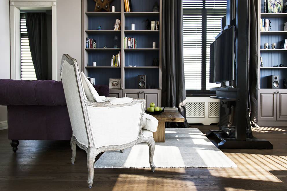 Городские апартаменты с видом на лес