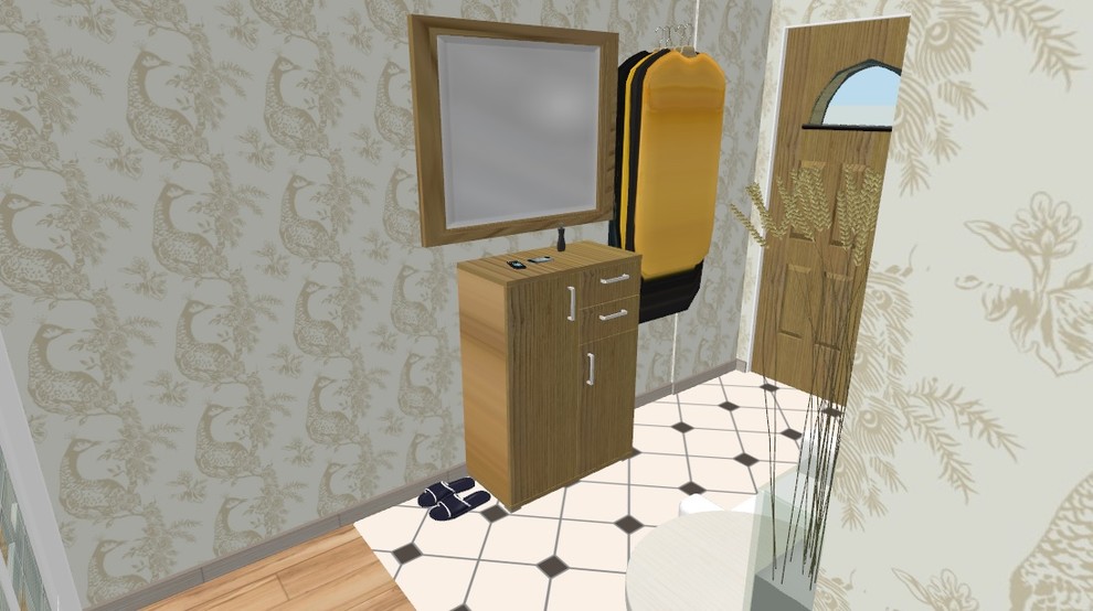 Перепланировка двушки 60м2 в квартиру с большой студией по Фэн-шуй