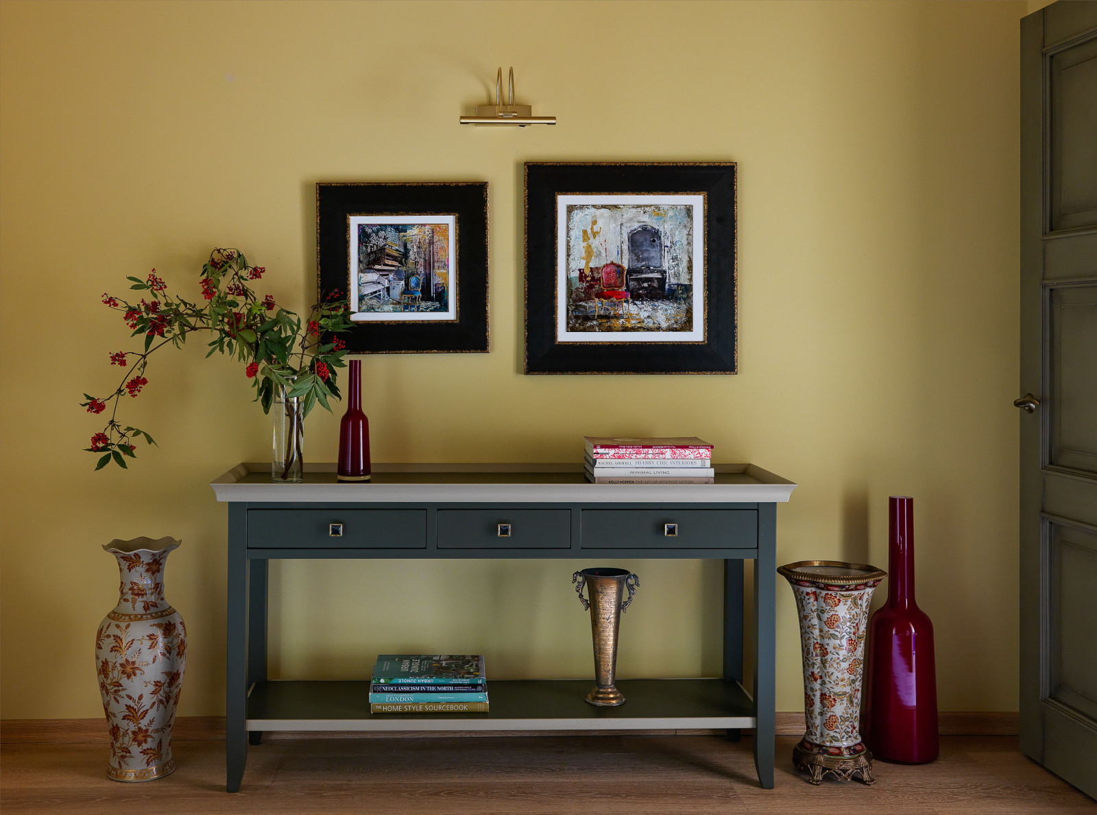 Houzz тур: Загородный дом с дроздами, стрекозами и бабочками