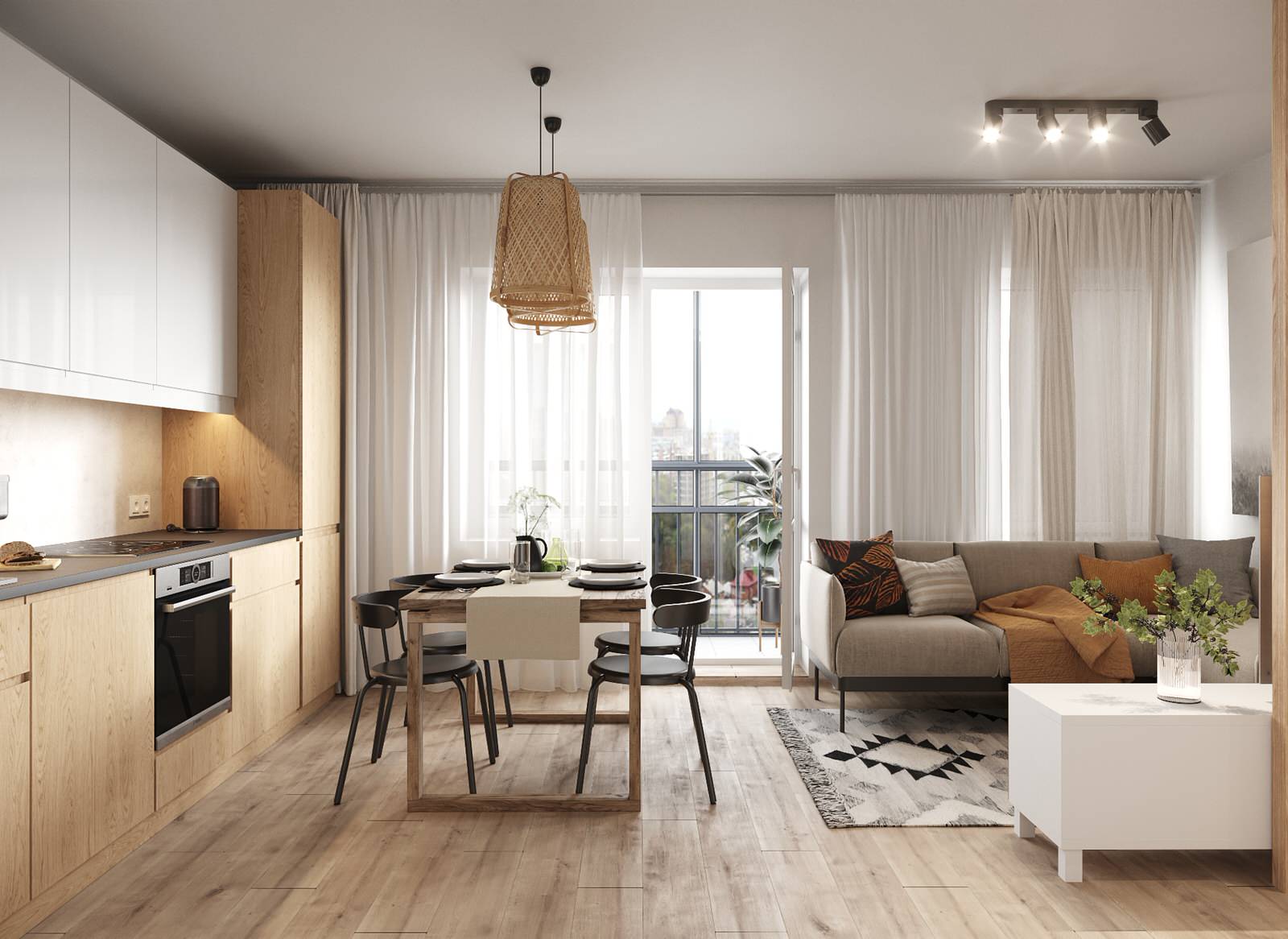 Двухкомнатная квартира ЖК "ЮНТОЛОВО"