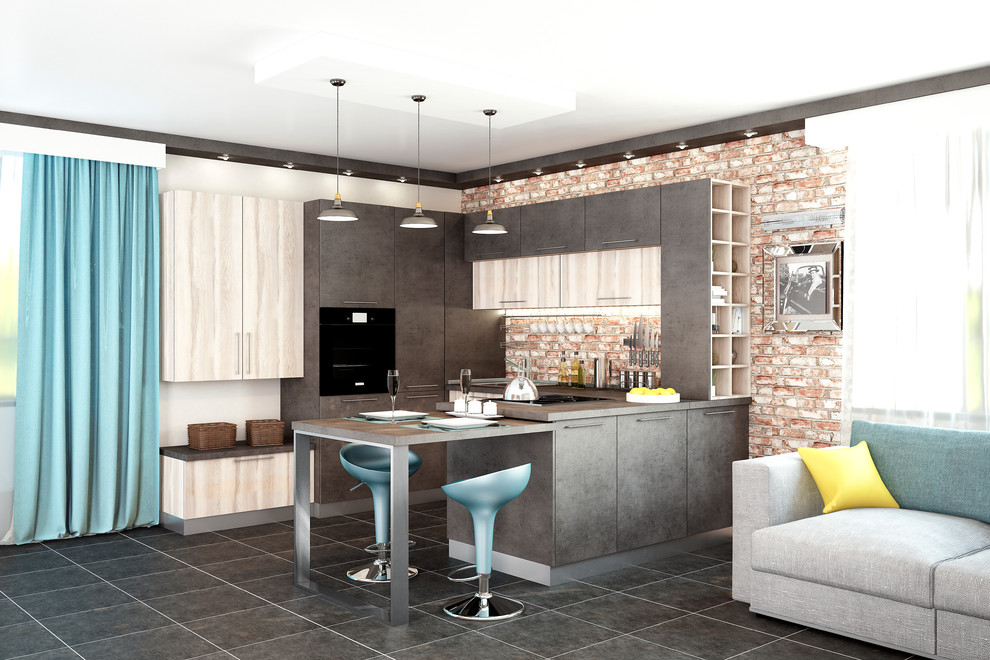 Кухня в стиле Лофт