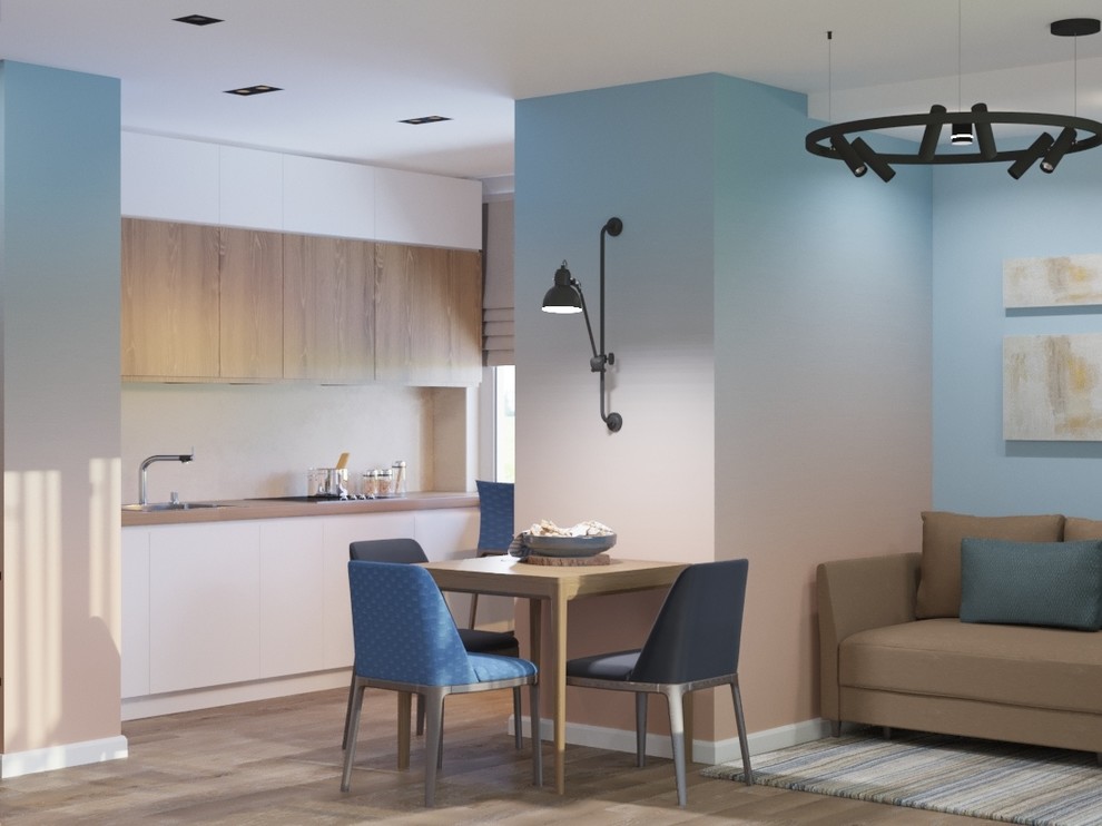 Дизайн проект 2к кв. 55м2 в ЖК Мечта для молодого человека