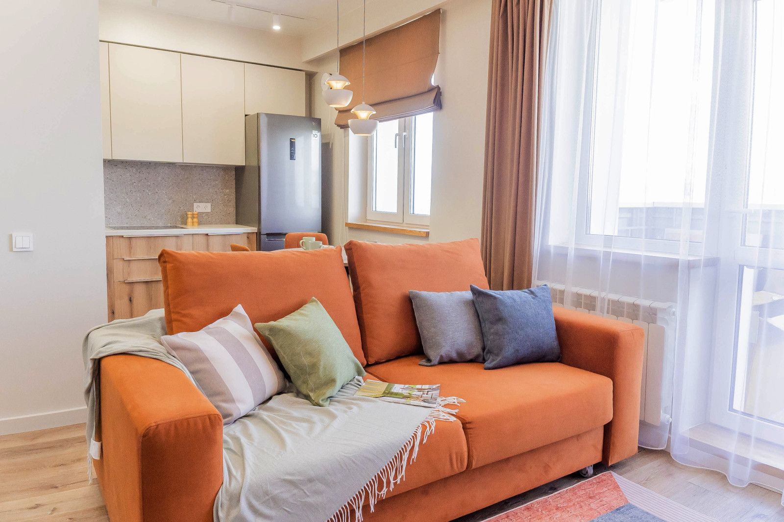 Реализация проекта квартиры 32 м2 в 110 квартале