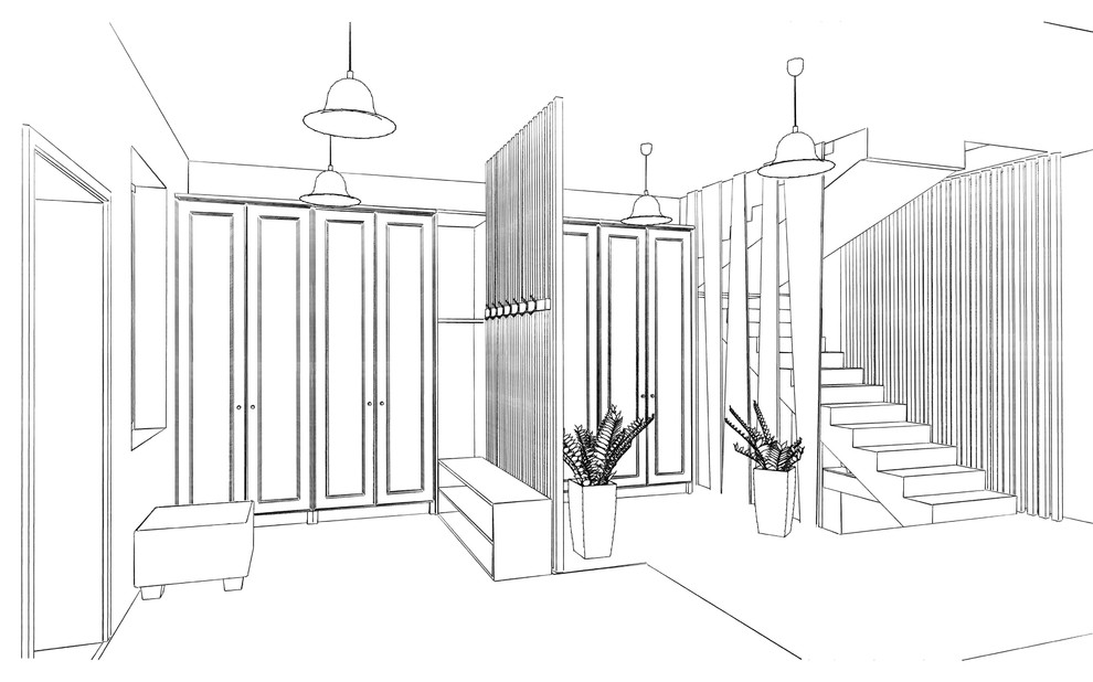 3д планировка интерьера