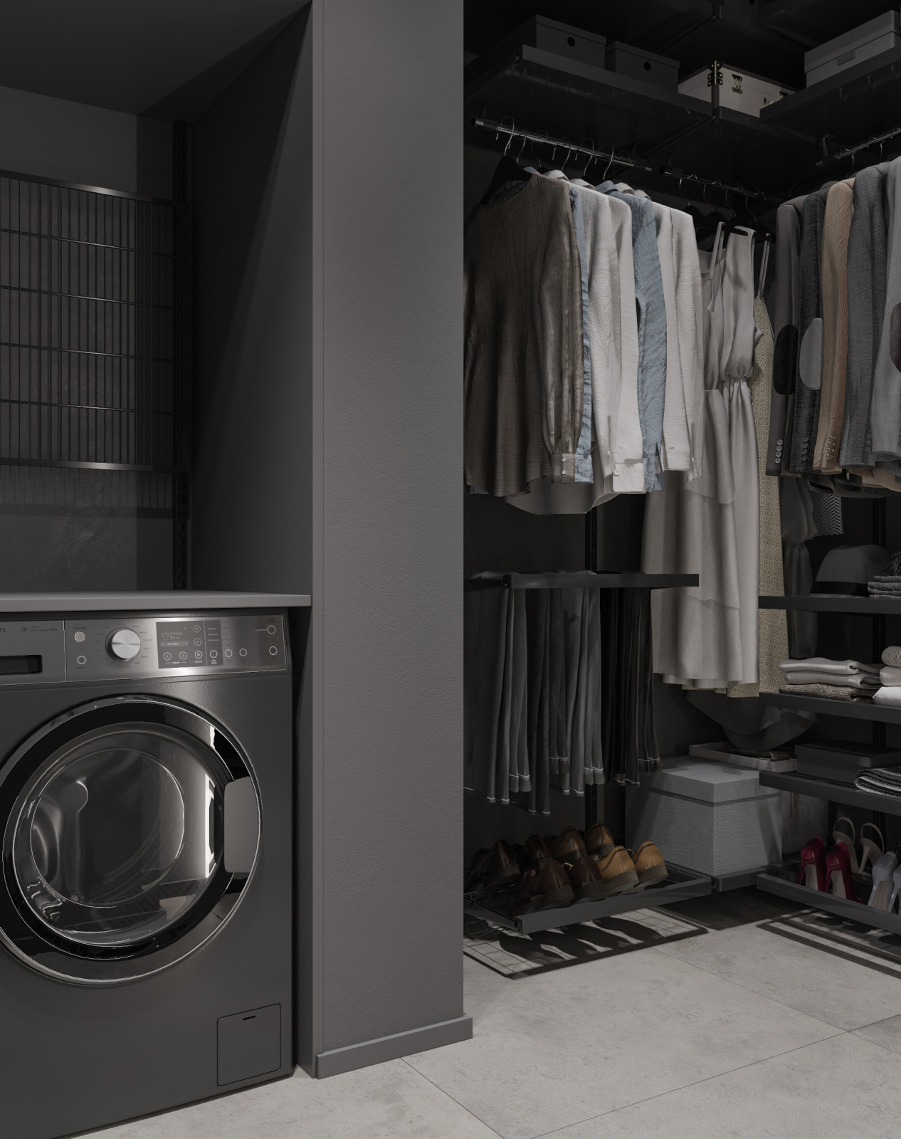 Дизайн квартиры 56м² в Красноярске