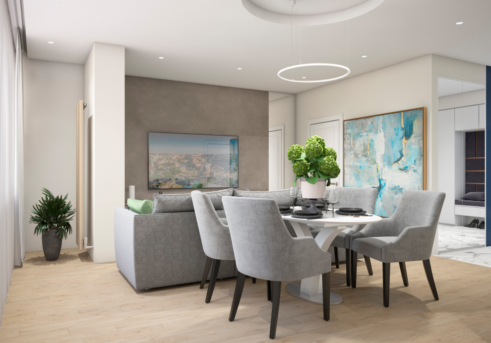 Уютный минимализм. Гостиная