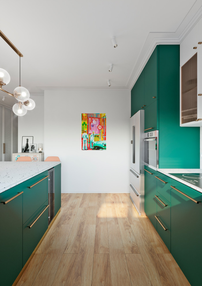 Дизайн-проект квартиры в Москве ЖК Пресненский Вал 14