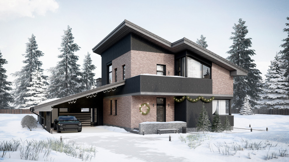 Обложка проекта: Проект Норд Хилл 2-х этажный дом