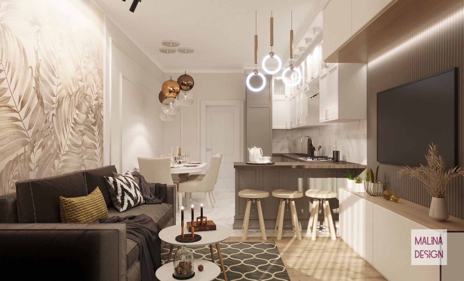 Квартира в доме возле горы Бештау •