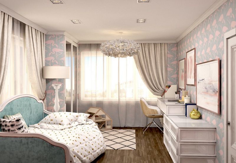 Дизайн-проект 4-х комнатной квартиры в Уфе 100 кв.м.