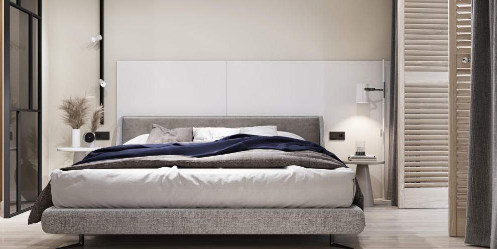 Современные апартаменты в природных тонах