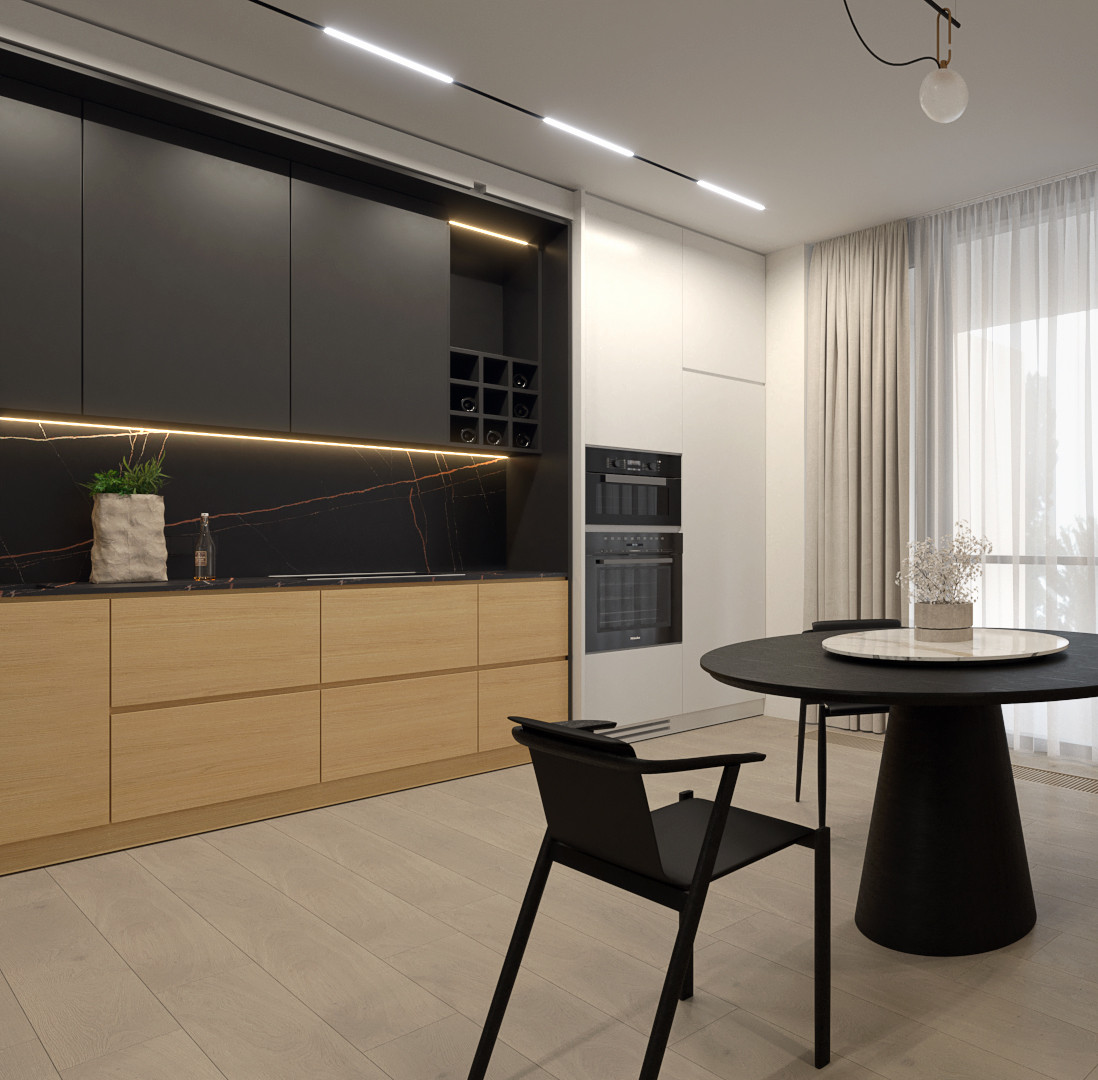 Обложка проекта: Квартира-студия в ЖК HILL 8