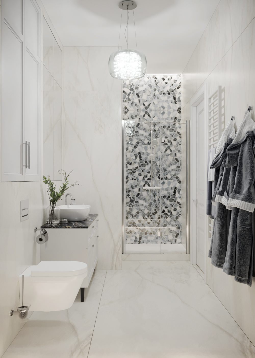 Обложка проекта: Дизайн проект квартиры в ЖК Крестовский де люкс