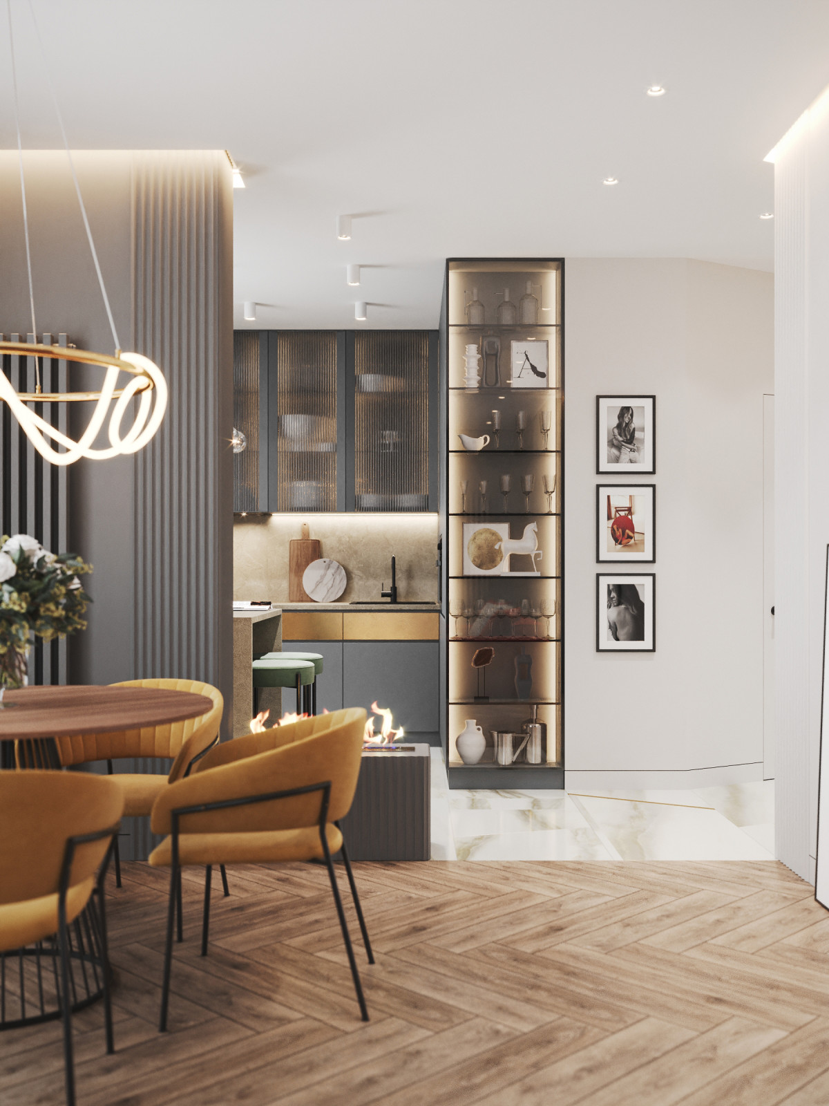 Двухкомнатная квартира в ЖК "5 Звезд"