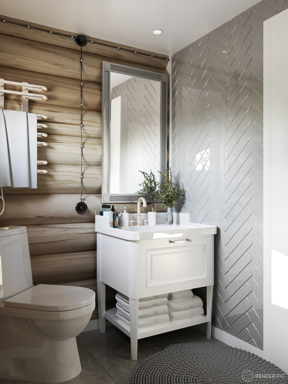 Визуализация летнего дома