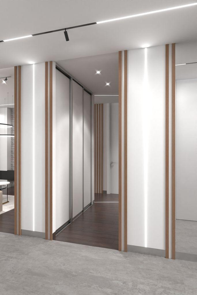 Современная квартира для молодой семьи