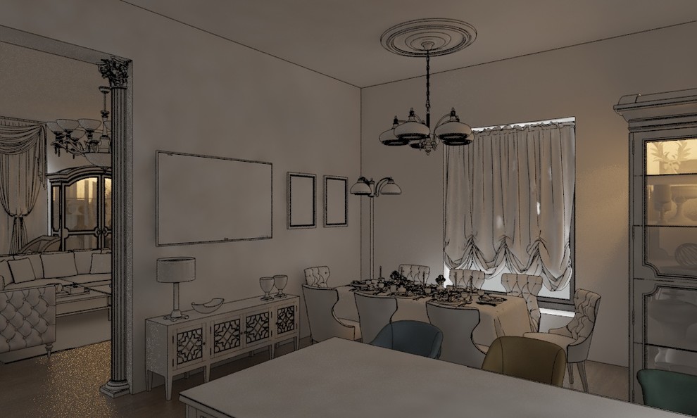 Соколовка. Загородный дом в Подмосковье.