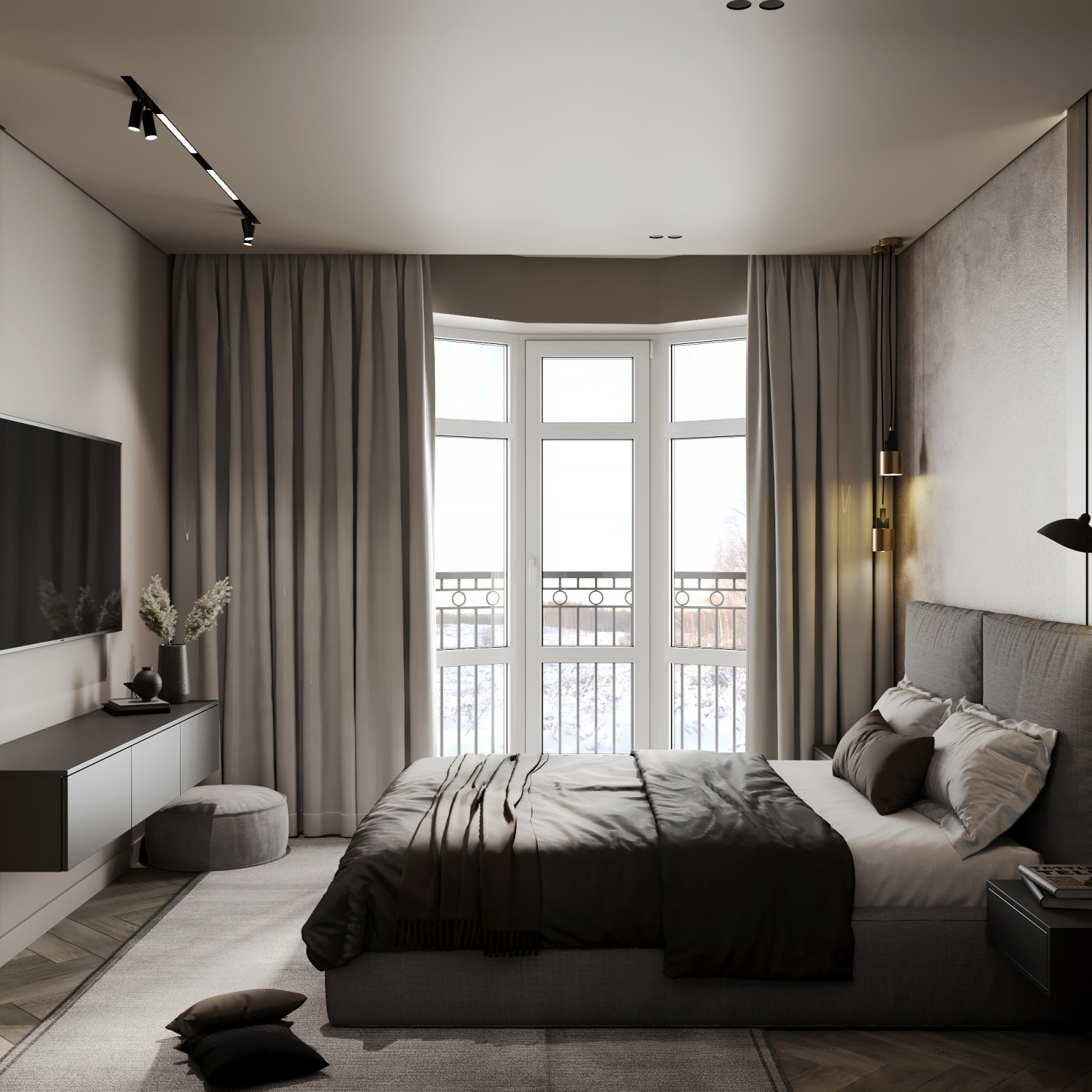 Небольшая квартира для семьи