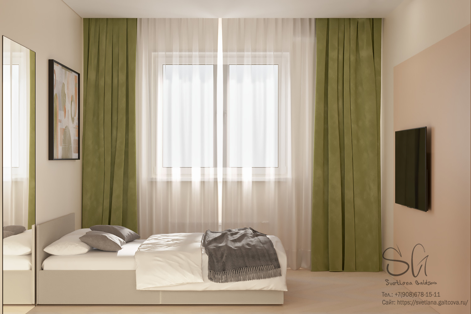 Обложка проекта: Проект однокомнатной квартиры ЖК Славянка, Краснодар