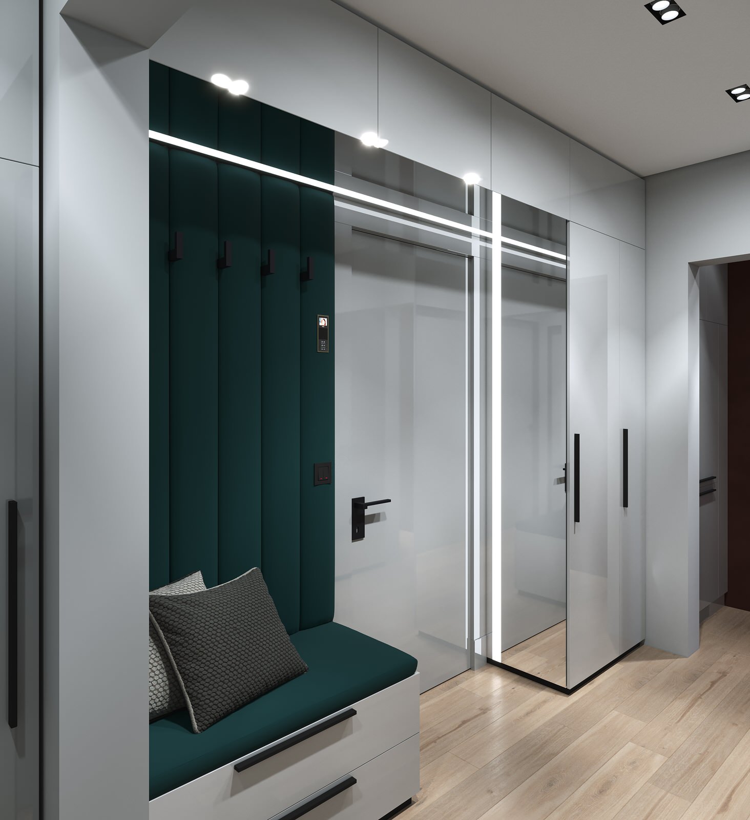 Жилая квартира для молодой семьи с ребенком, 51,64кв.м.