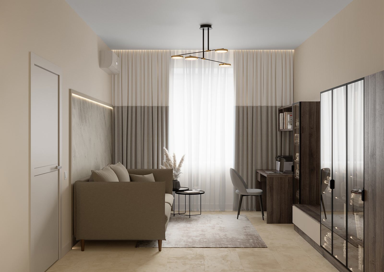 Кабинет и кухня для Надежды