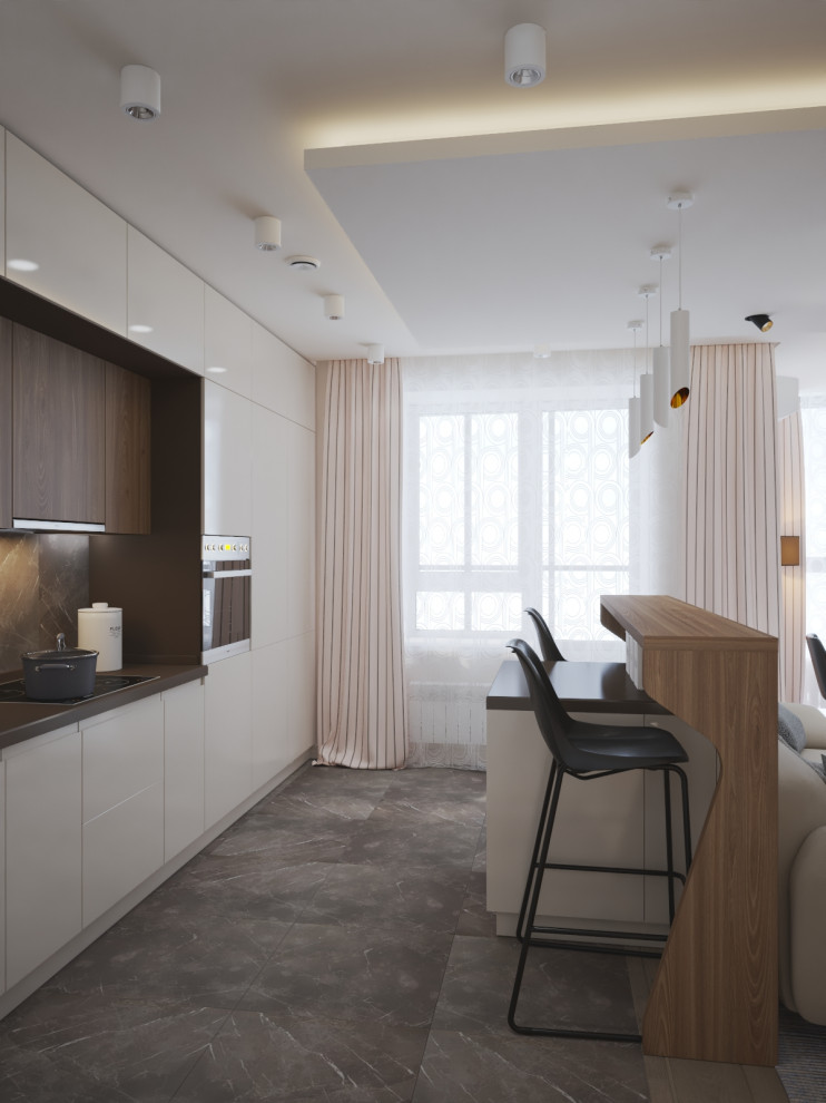 Трехкомнатная квартира №2 / Чебоксары / 2020 год