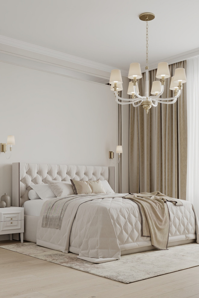 Дизайн и ремонт квартиры в ЖК Сердце Столицы - Поэзия неоклассики