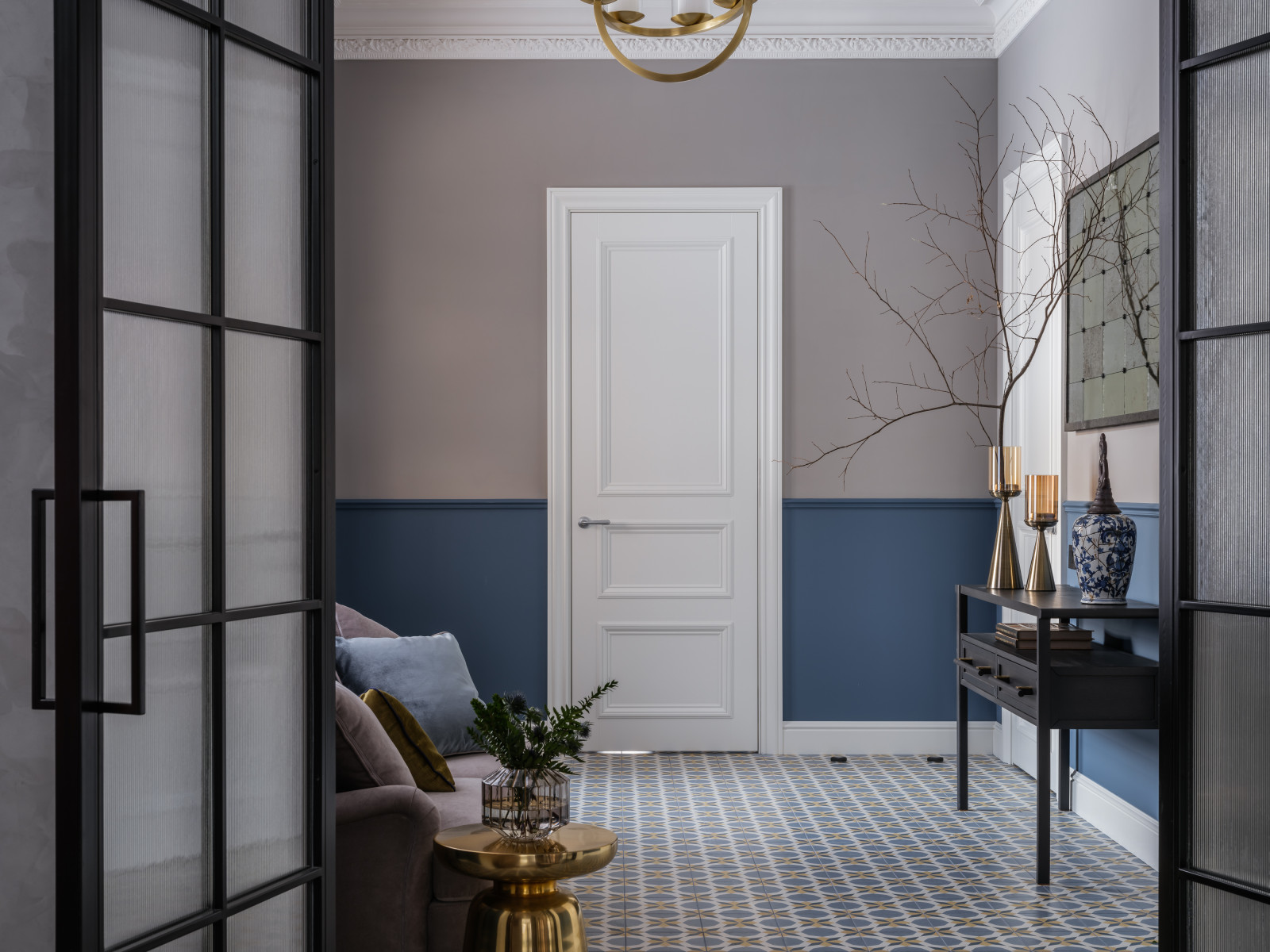 Стилизация загородного дома в КП Довиль