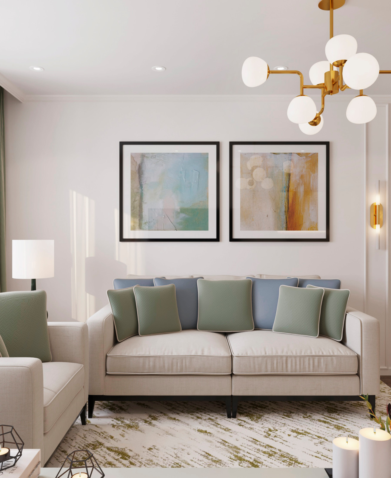 3-х комнатная квартира для молодой семьи 80кв.м.