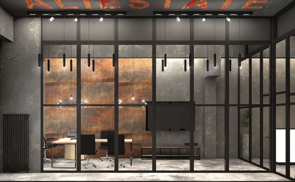 Дизайн интерьера для офиса Агентства в БЦ Суперметалл