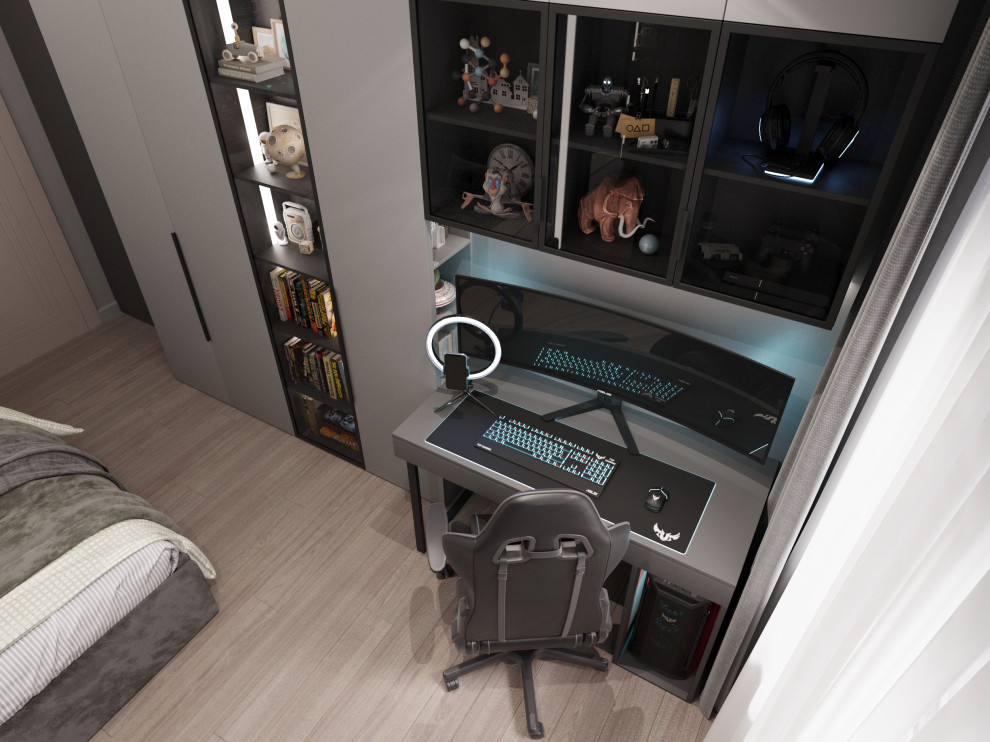 Дизайн проект квартиры 90 м2 с детской комнатой