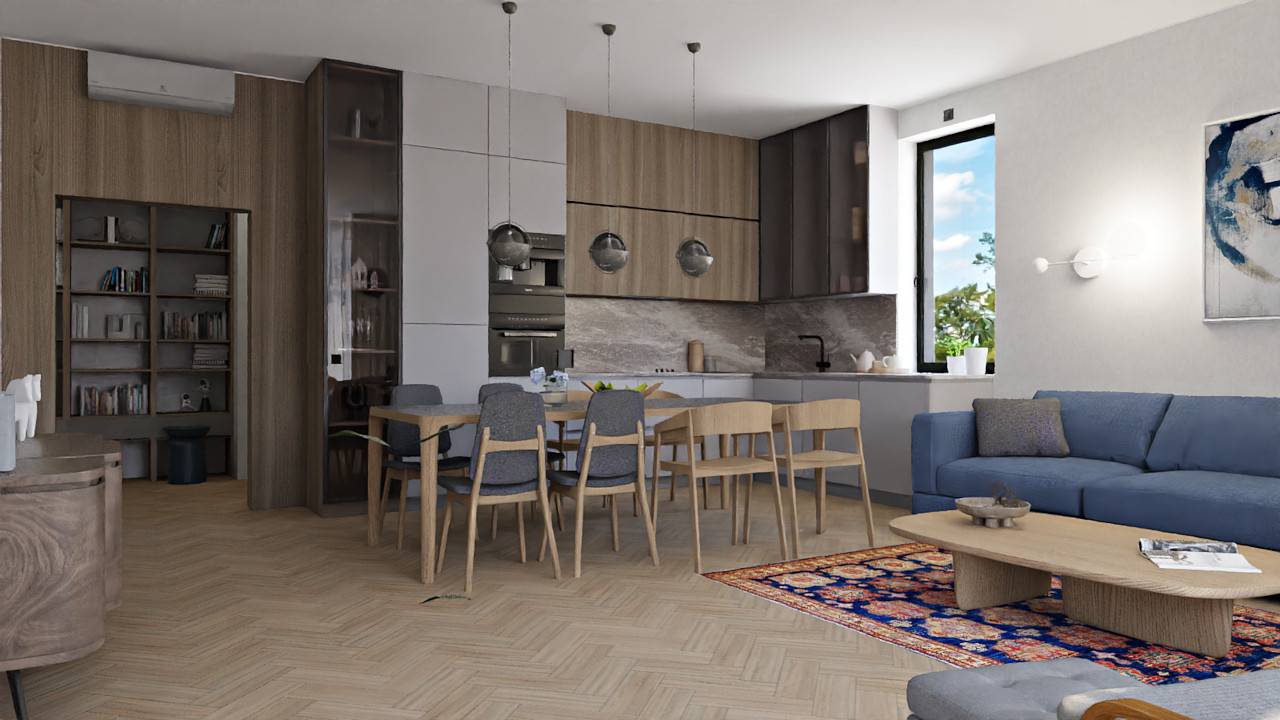 Современный загородный дом