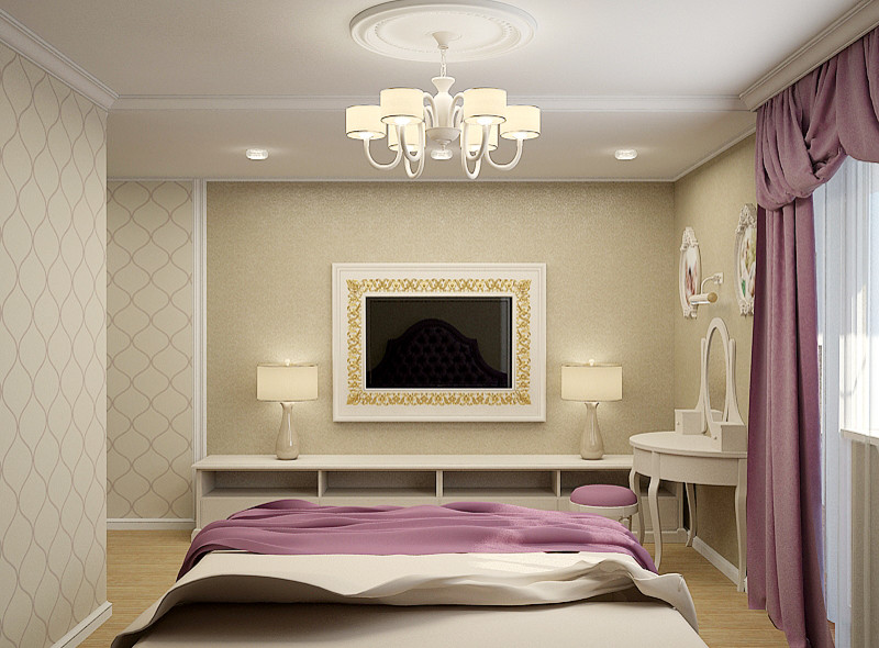 Квартира в современном классическом стиле.