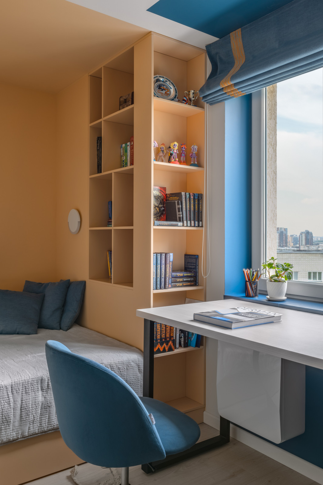 Квартира с яркими акцентами