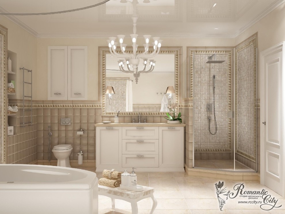 Дизайн трехкомнатной квартиры в светлых тонах