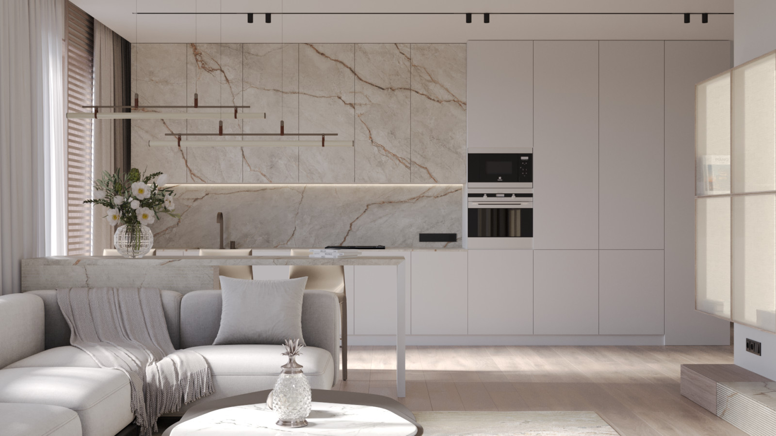 Обложка проекта: modern apartment_2