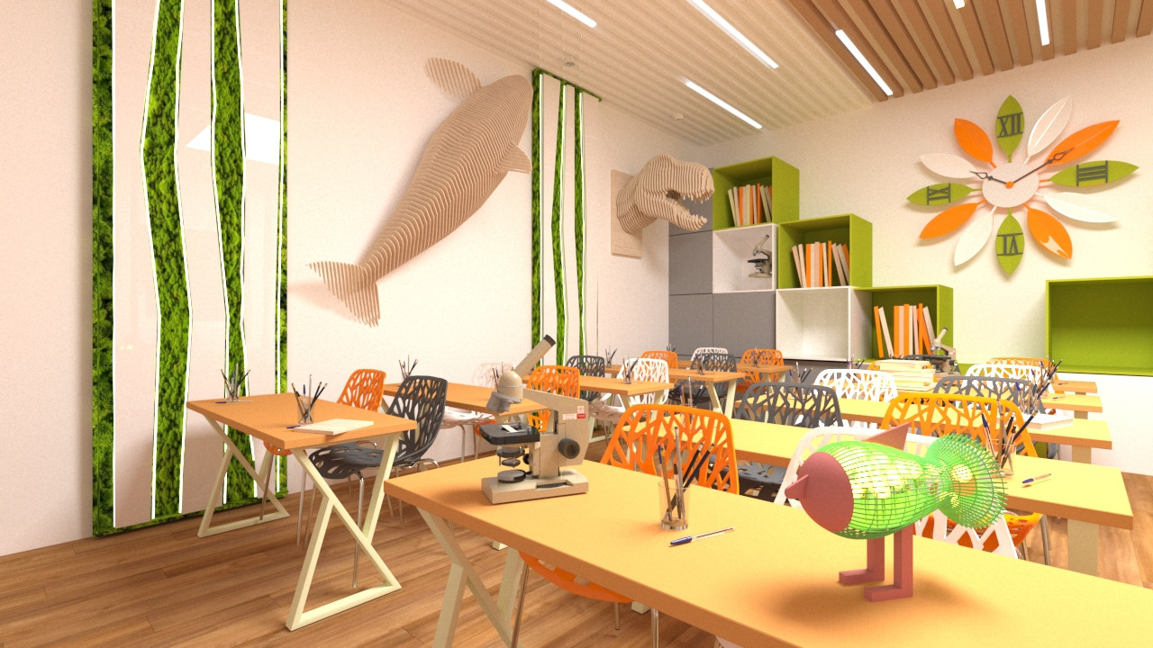 Дизайн проект современной школы