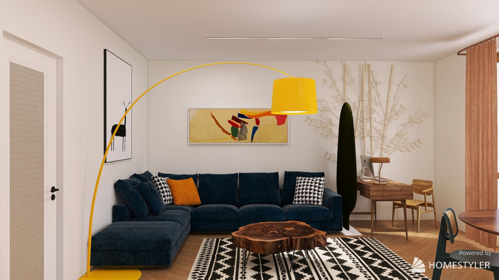 Однокомнатная квартира для молодой пары студентов