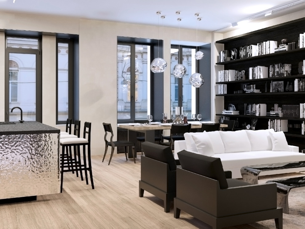 Обложка проекта: Квартира в Кисловском переулке