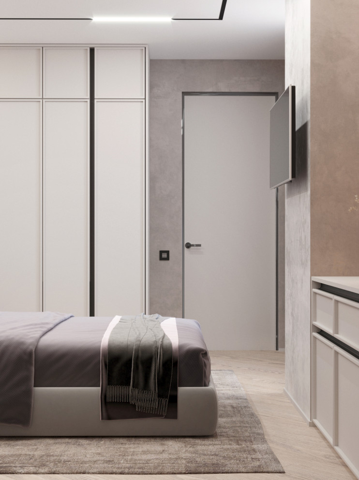 Минималистичная квартира в светлых тонах в ЖК Кристалл